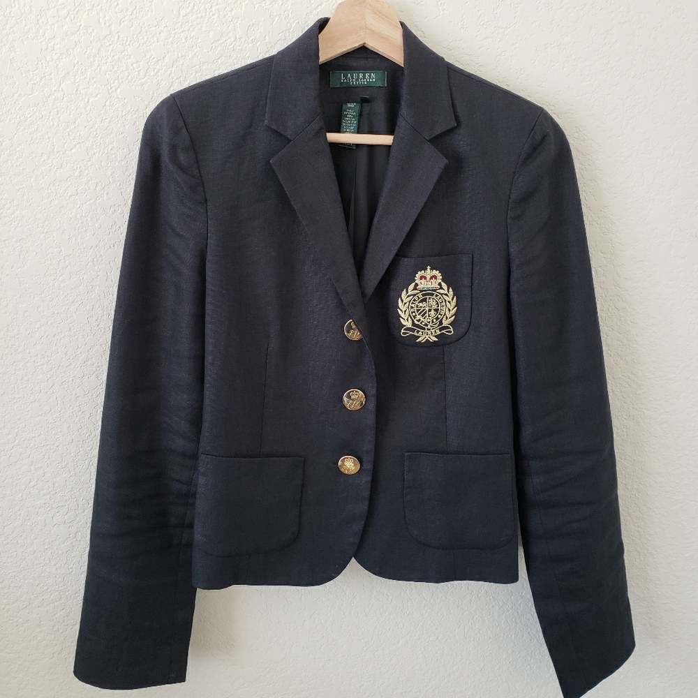 Cropped Ralph Lauren blazer